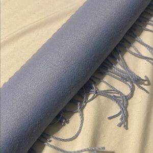 Light Blue Fringe Belt